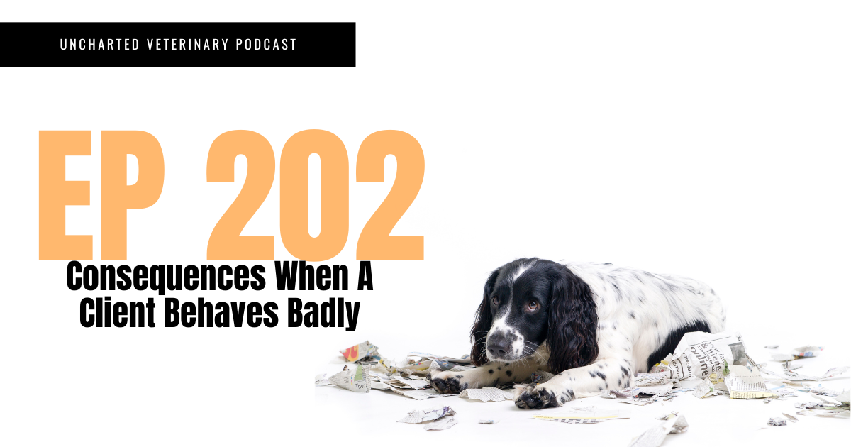 Uncharted Veterinary Podcast Cover Image Episode 202